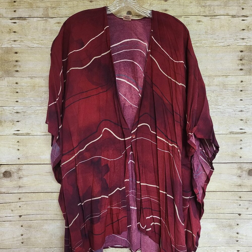 NWOT Sseko Multi-way Shawl in Chianti OS